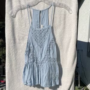 Pac Sun Blue Tank Top
